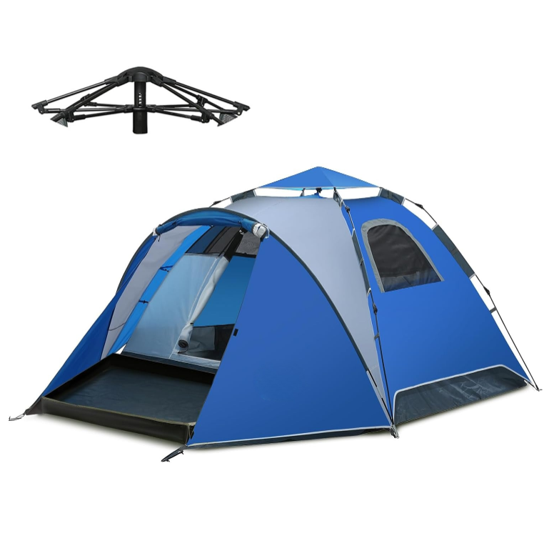 Outdoor Adventure Hub - OEM 4-Season Automatic Pop-Up Tent -
