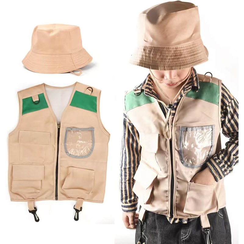 Safari Costume with Cargo Vest - Outdoor Adventure Girl review and price