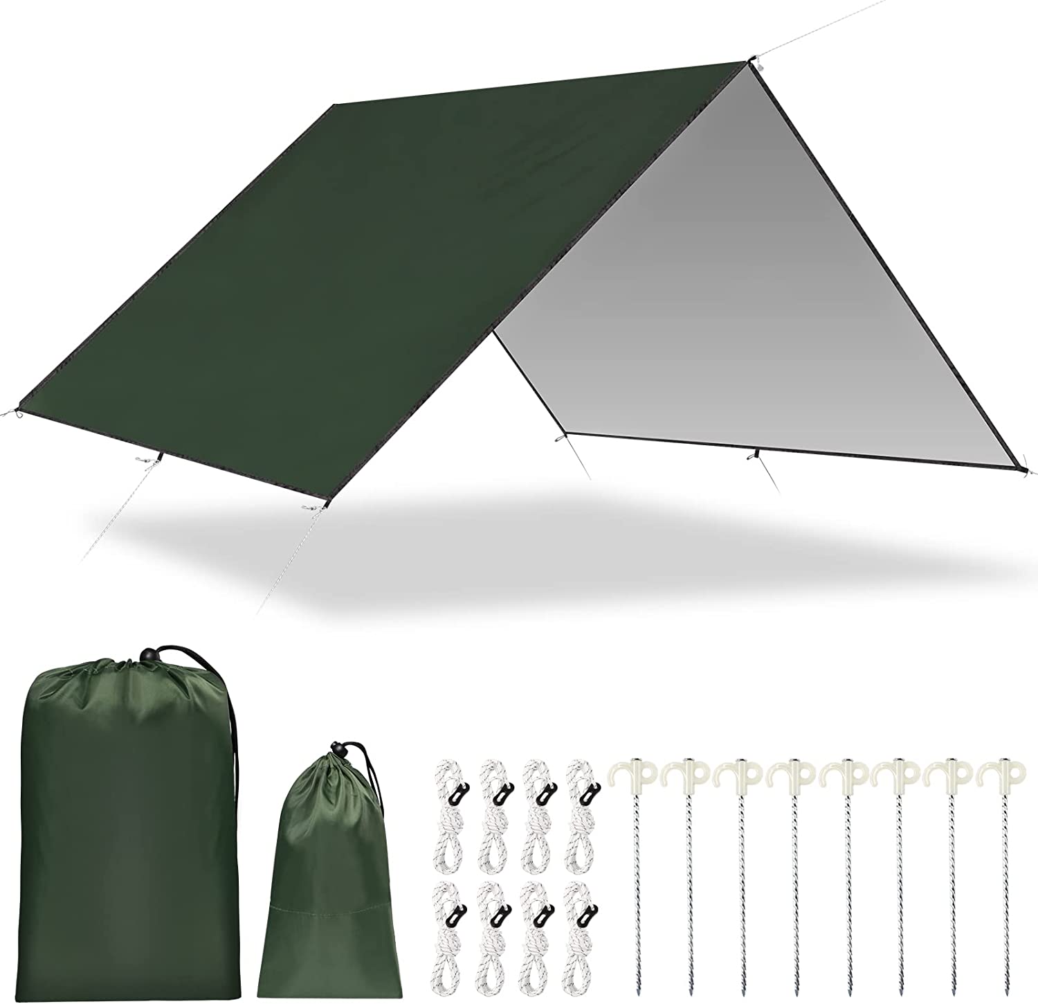 2026 Waterproof Camping Tarp,  - Hammock Rain Tarp review and price