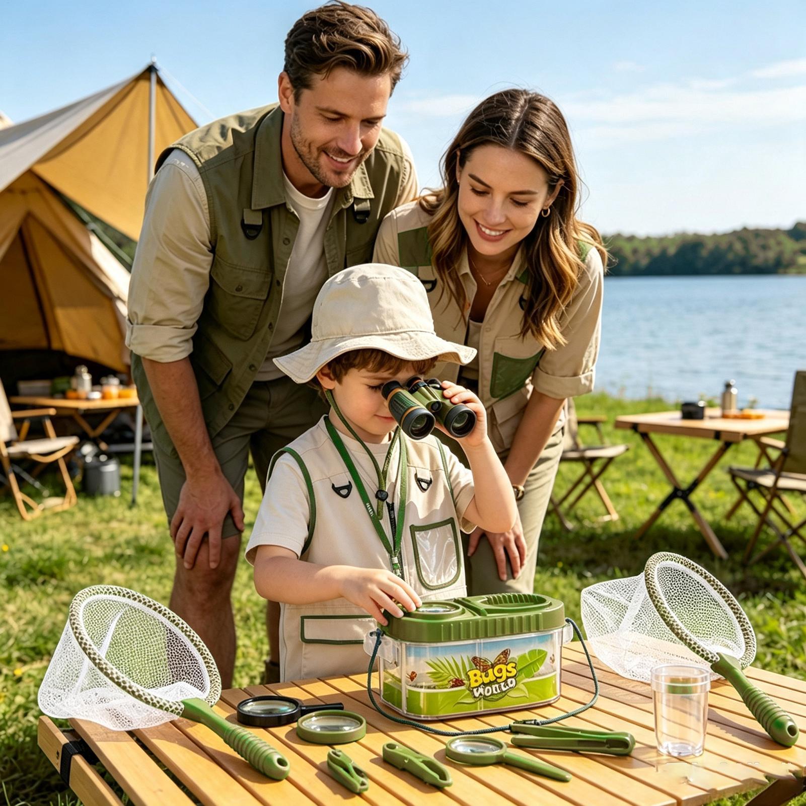 Kids Adventure Kit With Magnif - Outdoor Adventure Girl review and price