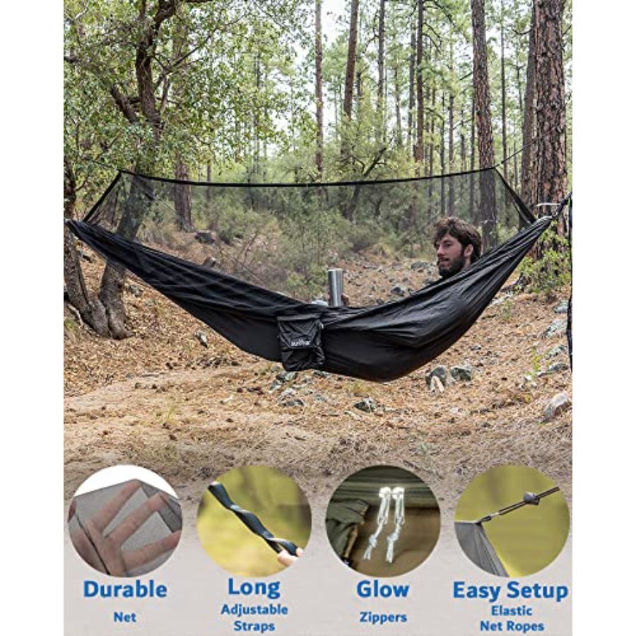 Portable Camping Hammock with  - Hammock Rain Tarp review and price