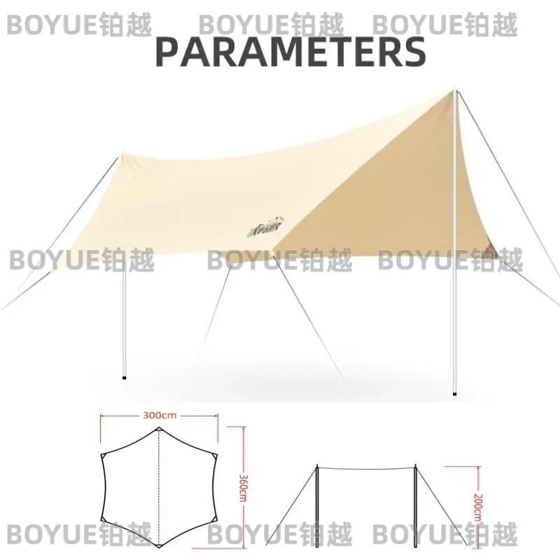 Outdoor Camping Sunshade Tarp  - Hammock Rain Tarp review and price