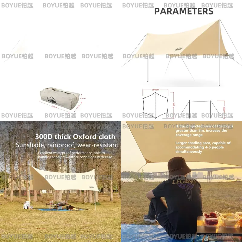 Outdoor Camping Sunshade Tarp  - Hammock Rain Tarp review and price