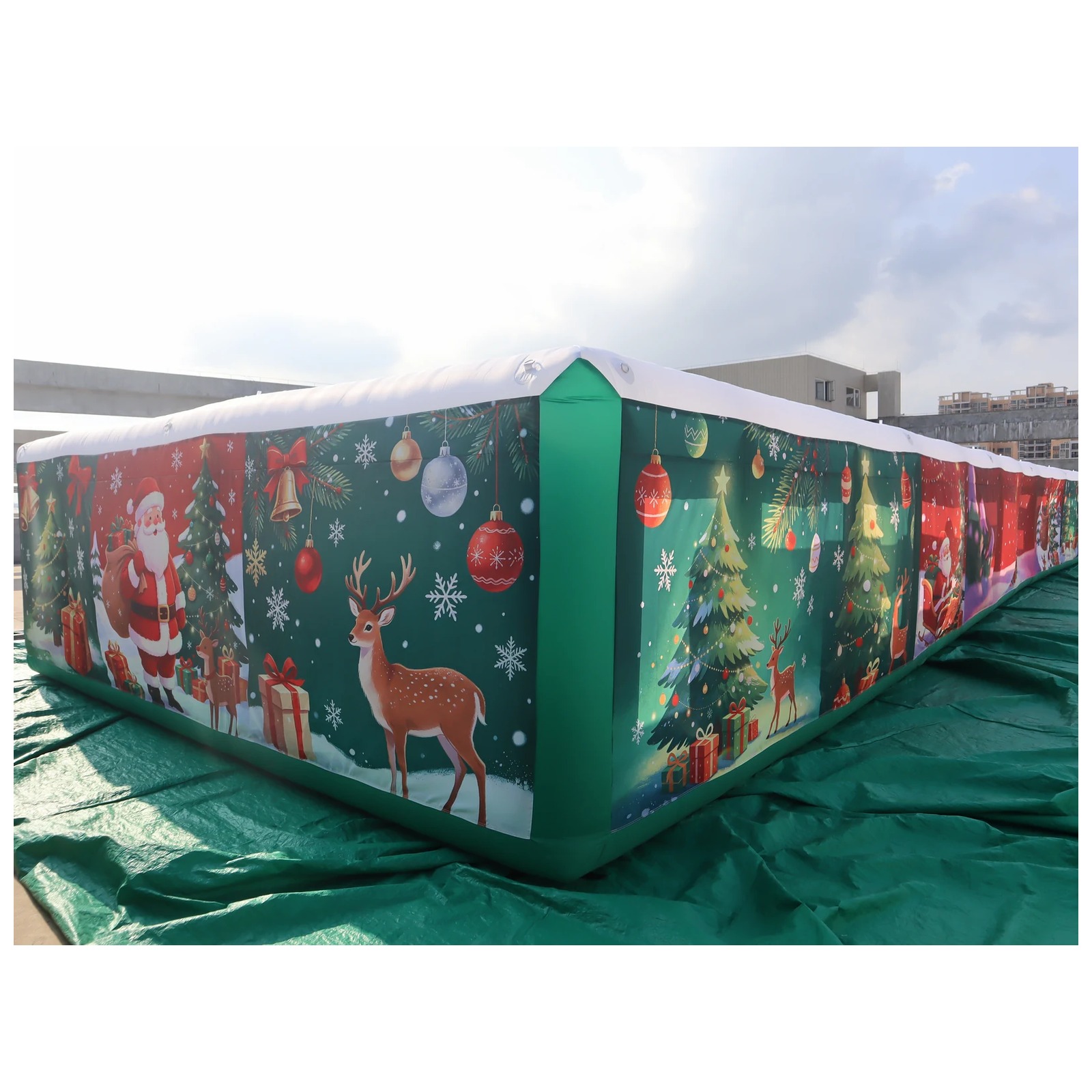 Commercial Long Inflatable Maz - Outdoor Adventure Kids Party review and price