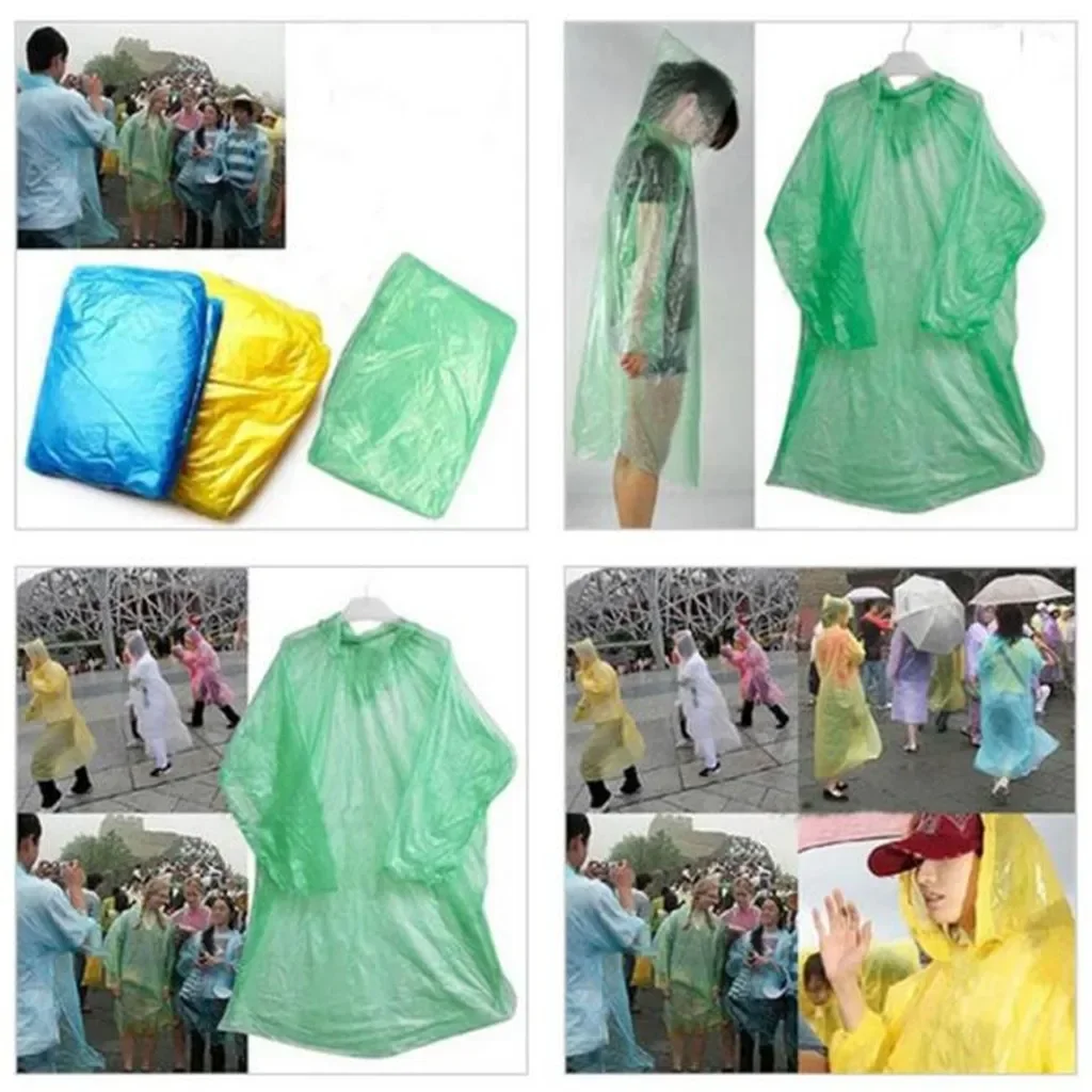 5/10PC Disposable Raincoat Adu - Outdoor Adventure Girl review and price