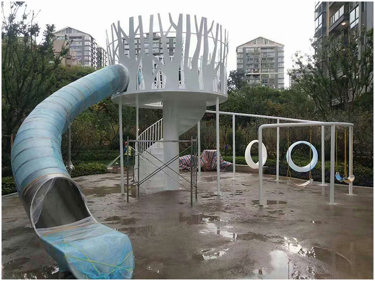 Outdoor Stainless Steel Spiral - Outdoor Adventure Resorts review and price