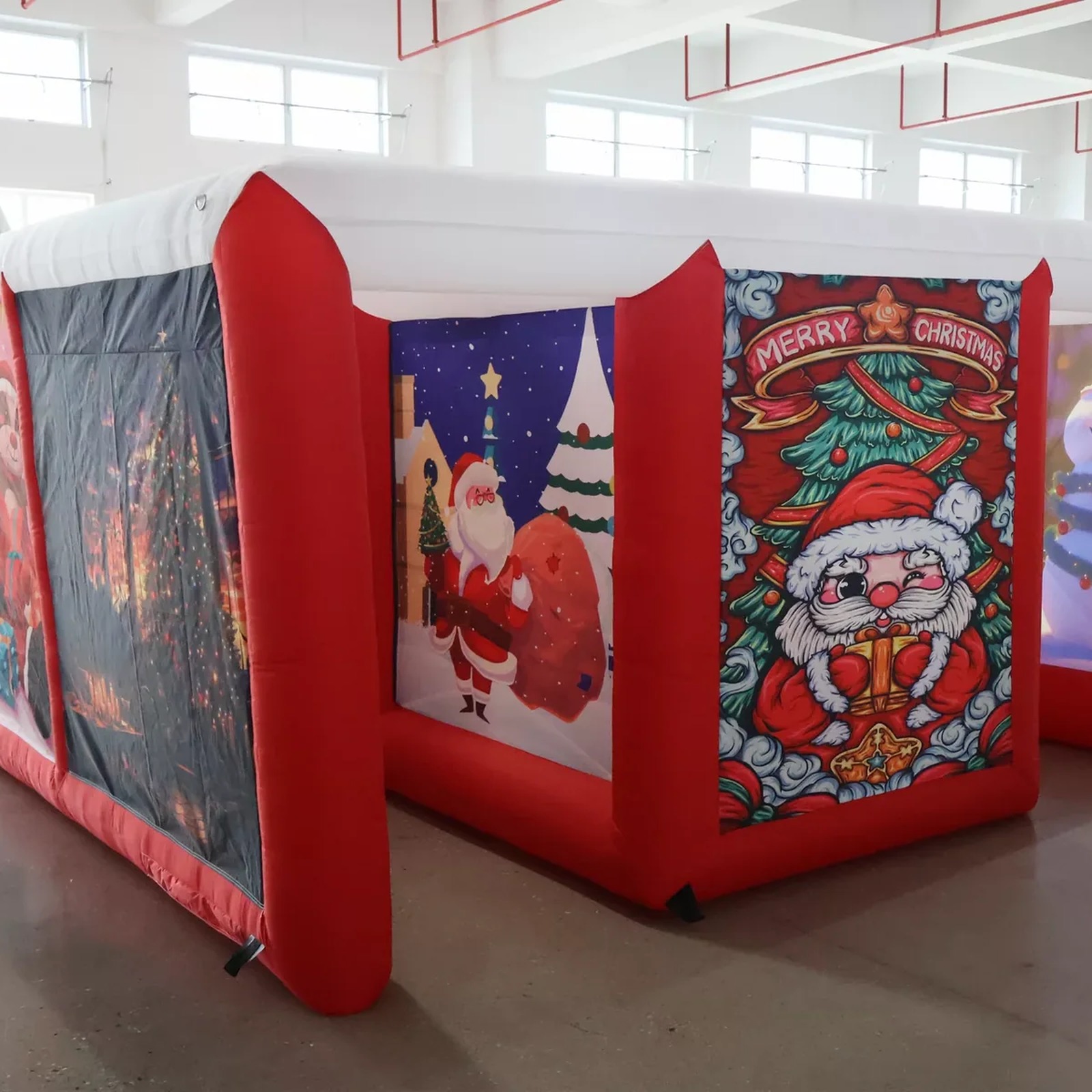 Outdoor Red Covered Inflatable - Outdoor Adventure Kids Party review and price
